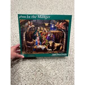 NEW Vermont Christmas Company In the Manger 1000 Piece Jigsaw Puzzle Holiday